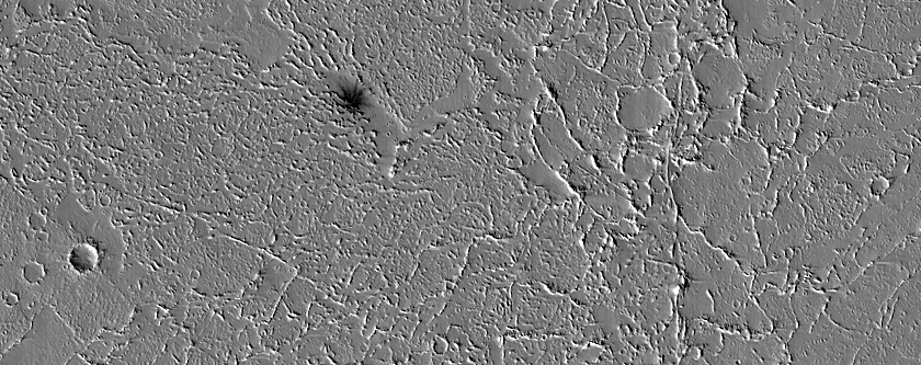 Candidate Recent Impact Site