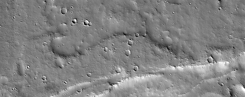Terrain North of Fesenkov Crater