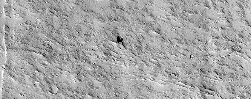 Pit on Pavonis Mons