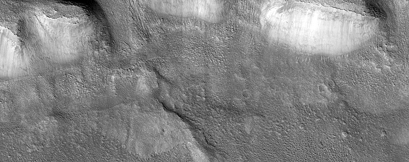 Crater in Northern Arabia Terra