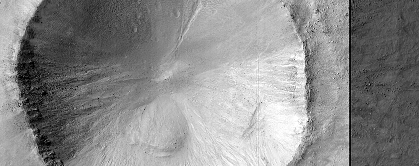 Monitor Slope Features in Tivat Crater