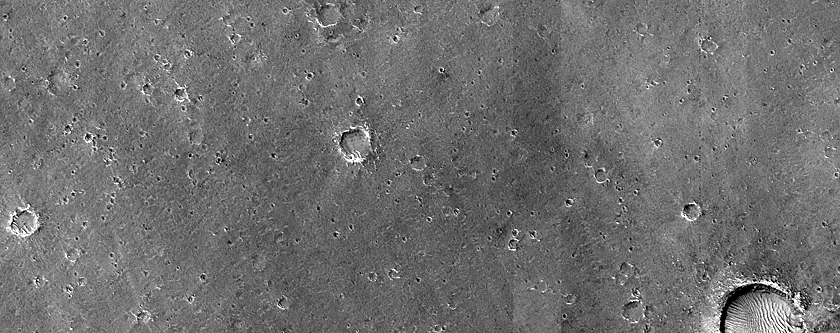 Possible Layered Terrain South of Ganges Chasma