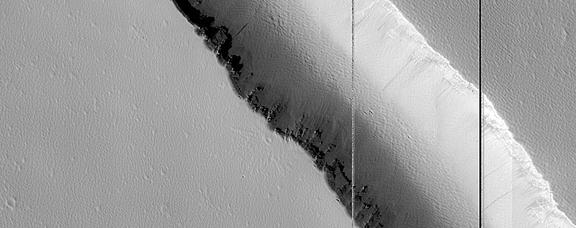 Volcanic Tectonic Features in Tharsis Region