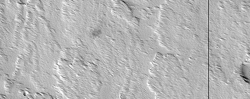 Candidate Recent Impact Site