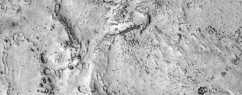 Ridge in Lava Flow