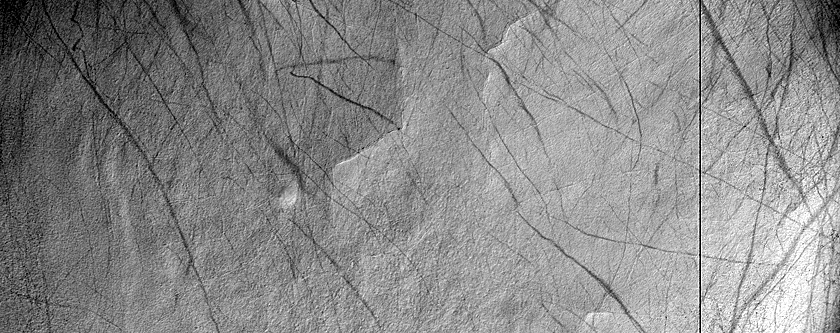 Crater in Promethei Terra