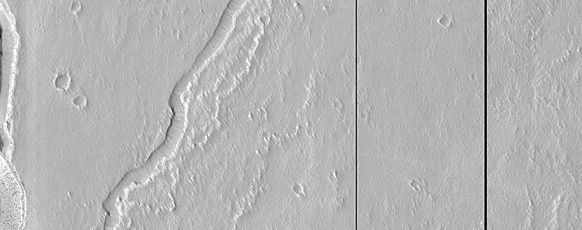 Channel on Arsia Mons Flank