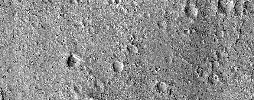 Terrain Northwest of Lucus Planum