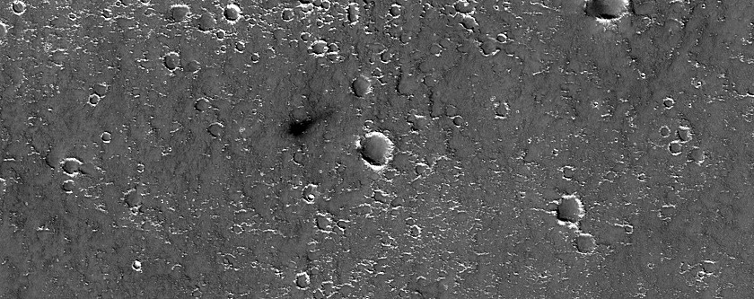 Candidate Recent Impact Site