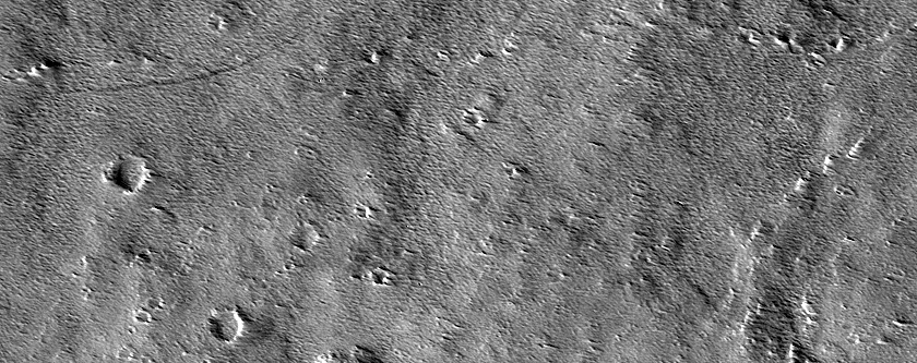 Pavonis Mons Summit