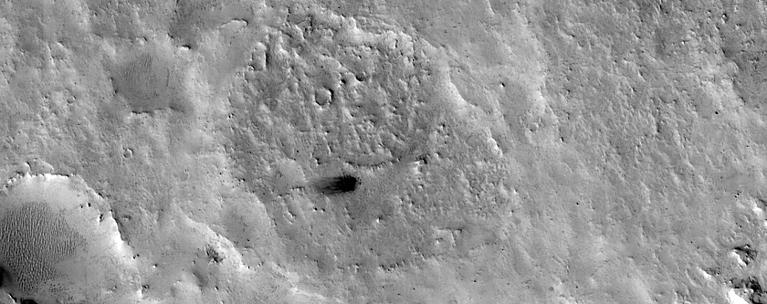 Candidate Recent Impact Site