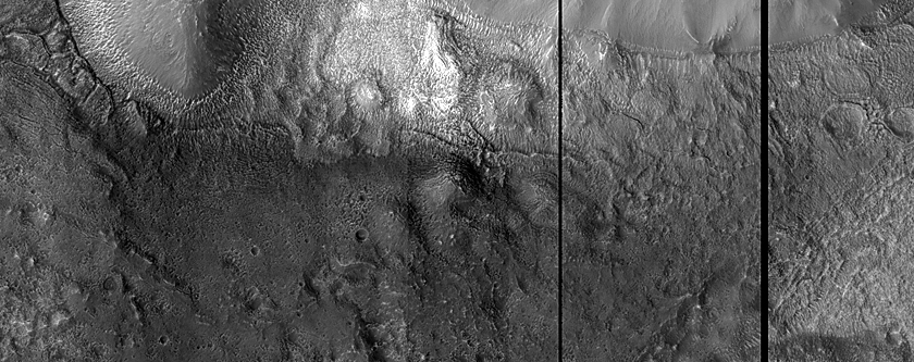 Possible Ejecta of Bamberg Crater