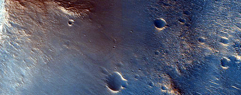 Mounds with Clay-Rich Terrain near Acidalia Region