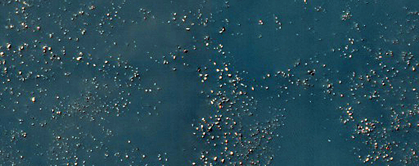 Dark Dust Devil Tracks in Bright Crater Floor in Southern Noachis Region