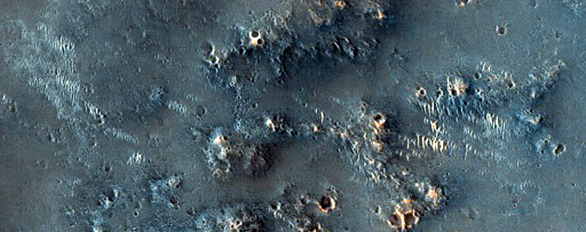 Terrain South of Miyamoto Crater