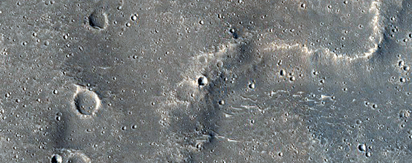 Terrain Sample in Elysium Planitia