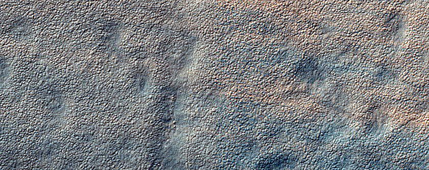 Landforms above Subsurface Radar Observations of South Polar Cap
