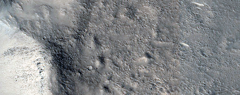 Fresh 1-Km Crater