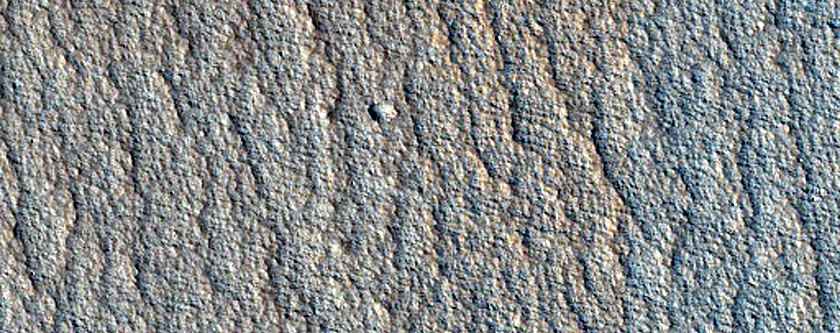 Terrain Sample near Medusae Fossae