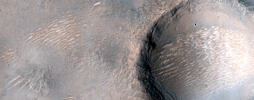 Terrain Sample in Tyrrhena Terra