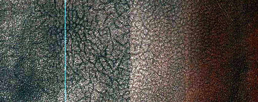 Exposure of South Polar Layered Deposits