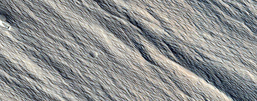 Terrain Sample in Amazonis Mensa