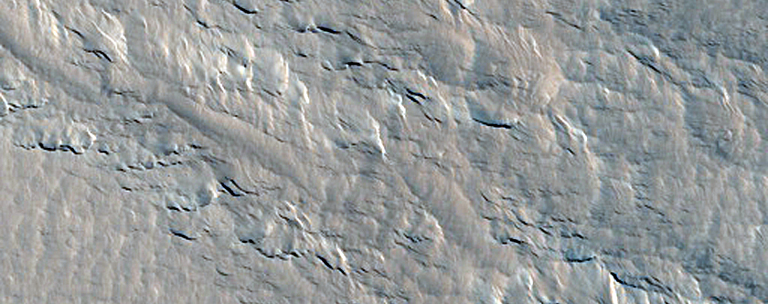 Terrain Sample in Lycus Sulci