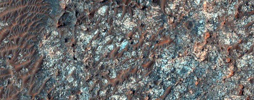 Terrain Sample in Huygens Crater