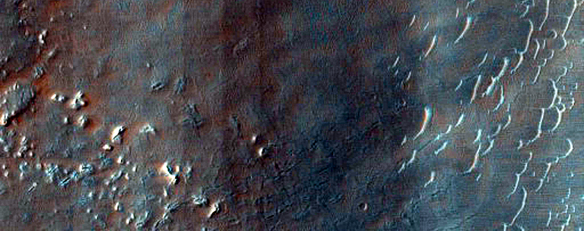 Outcrop and Steep Slopes
