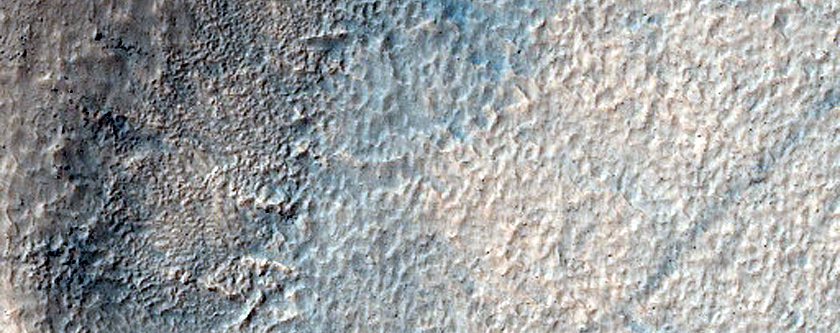 Terrain East of Bjerknes Crater