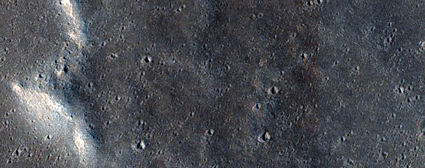 Candidate Recent Impact Site