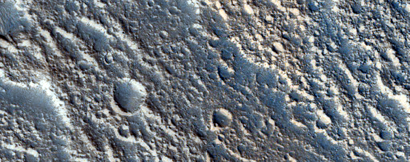 Terrain Sample in Nilokeras Mensae