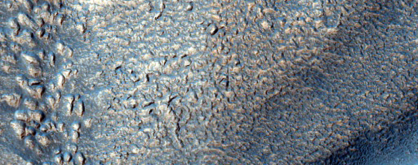 Channels in Warrego Valles