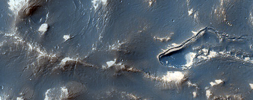 Monitoring Terrain in Coracis Fossae