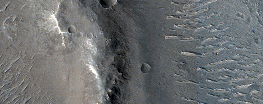 Terrain Southeast of Radau Crater