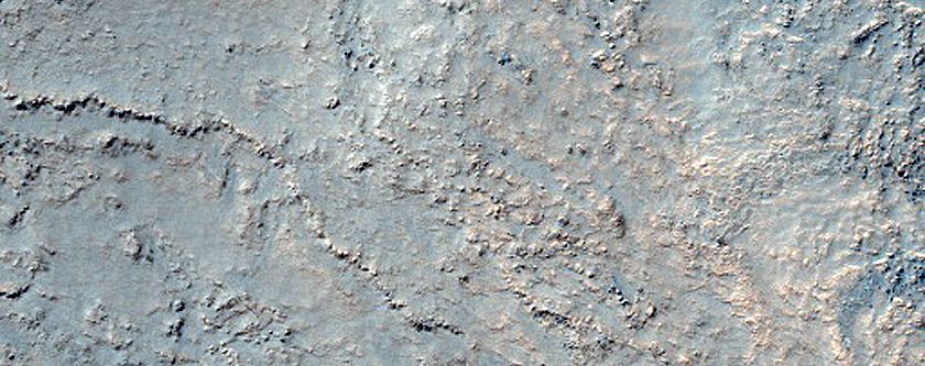 Layering Ridge near Surius Vallis