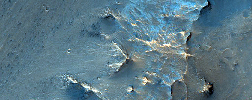 Coprates Chasma North Wall