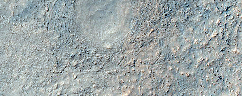 Terrain Sample in Eridania Scopulus