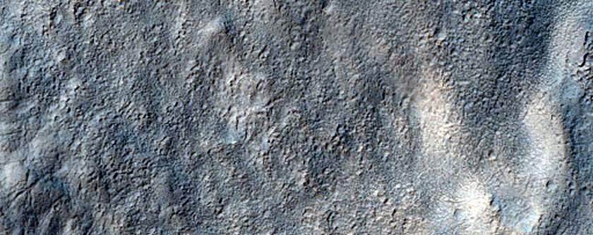Channel in Hellas Montes