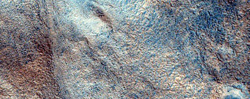 Crater Features in North Arabia Terra
