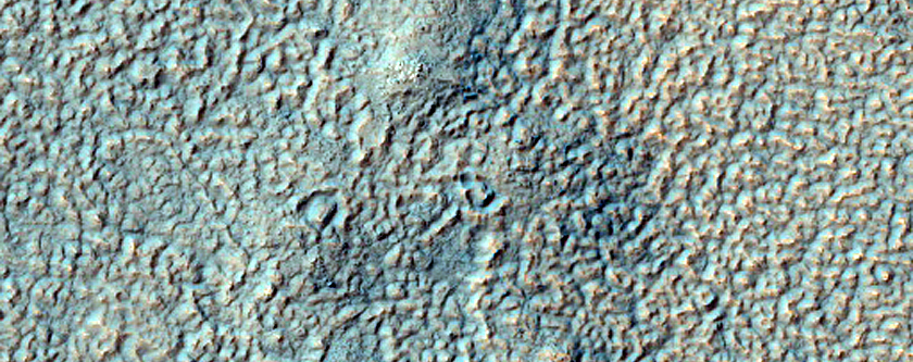 Landforms in Eastern Terra Sirenum