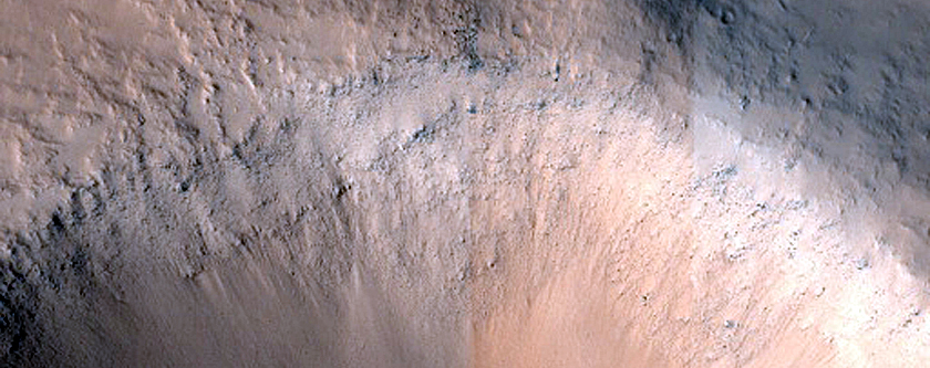 Terrain Sample with Crater