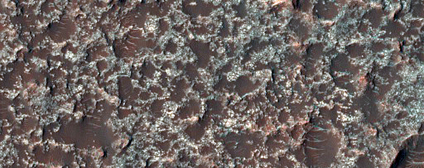 Possible Mafic Minerals on Lopez Crater Floor