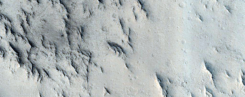 Candidate Recent Impact Site