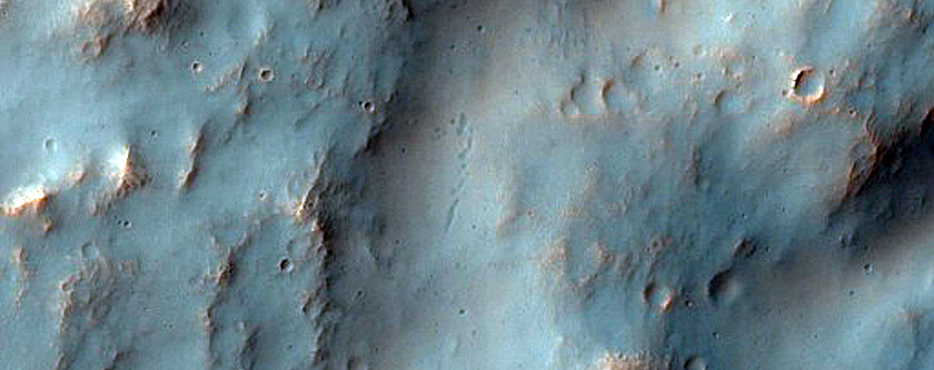 Candidate Recent Impact Site