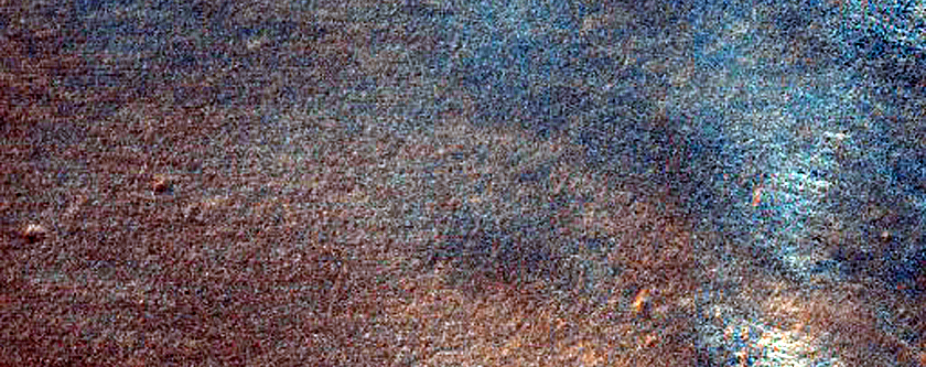 Terrain Sample Northwest of Alba Fossae
