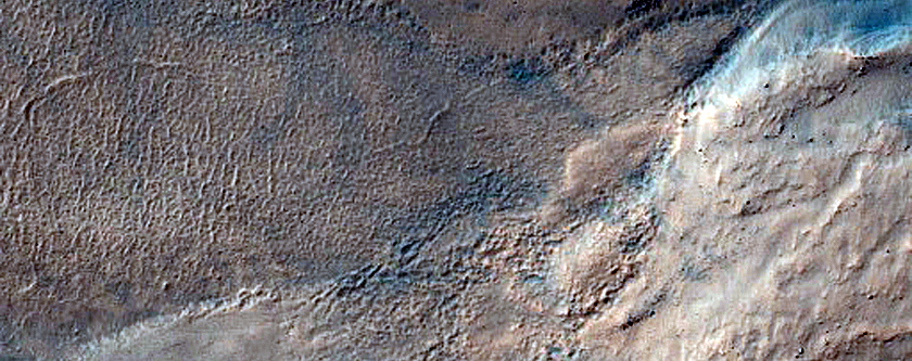 Gullies on East Facing Slope