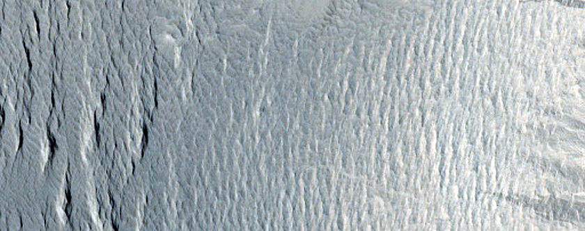 Slope Streak Monitor Site in Lycus Sulci