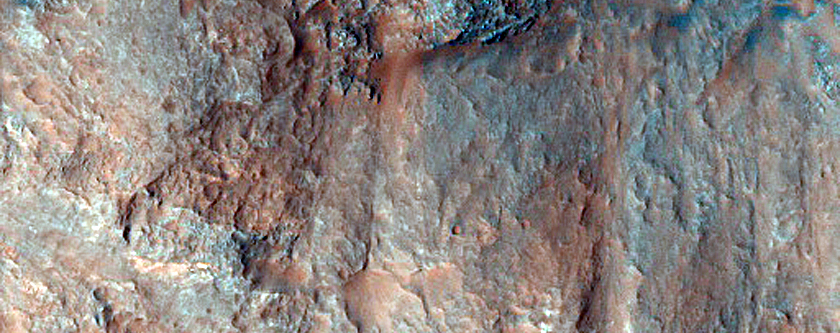 Cross Cutting in a Crater