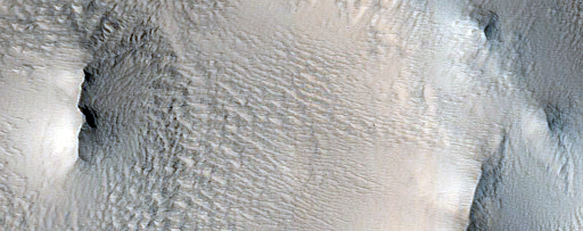 Flank of Pavonis Mons